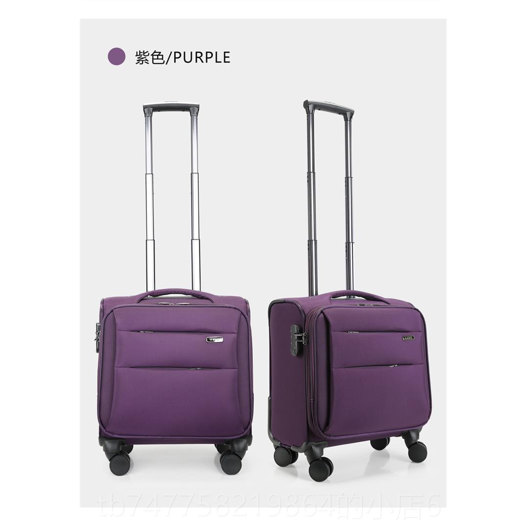 正品迷你12寸14寸行16寸牛津箱布拉杆女帆布行李箱箱男万向轮旅登