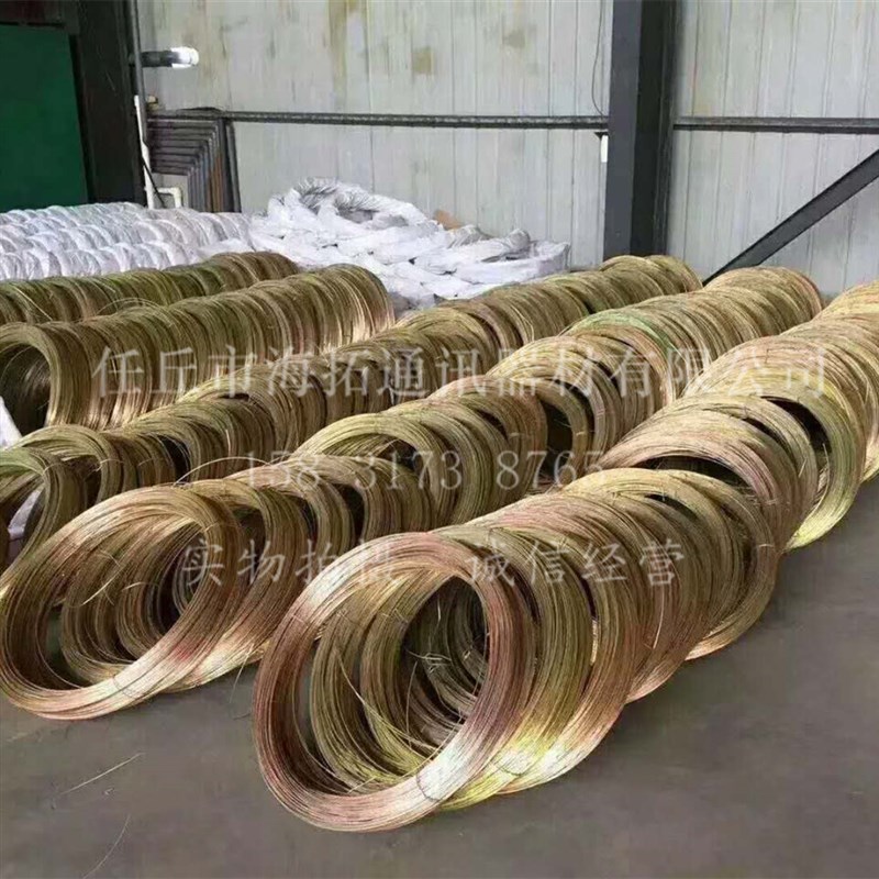 热镀锌黄铁丝 果园猕猴桃搭架线铁丝 葡萄架防锈铁丝 热镀锌铁丝