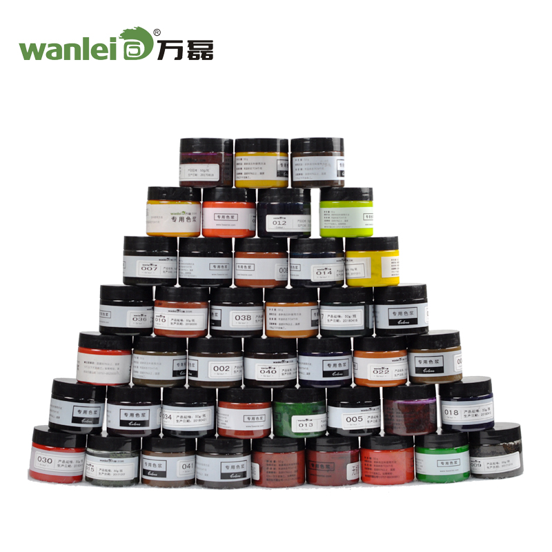 万磊水性无机色浆72色欧式艺术涂料专用72色深色色浆浅色色浆