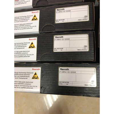 询价德国原装力士乐VT-VRPA1-151-1X/V0/0 R901057060比例阀放大