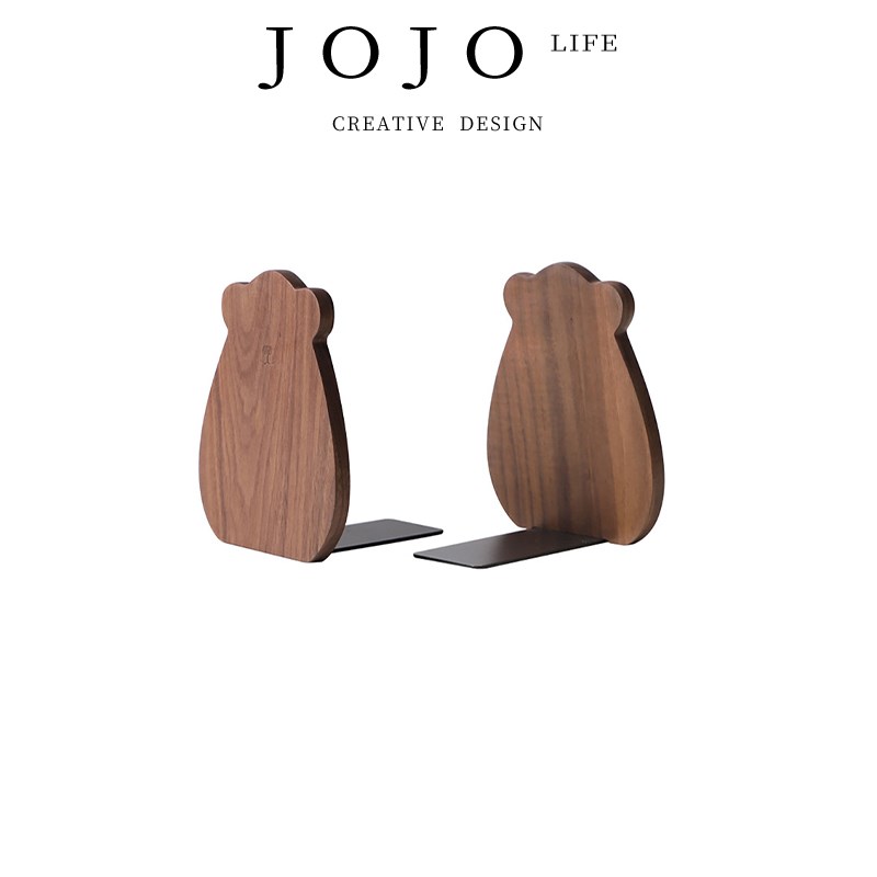 JOJOS L. PD.Winter.书立实木卡通桌面创意可爱简约书架  冬逢