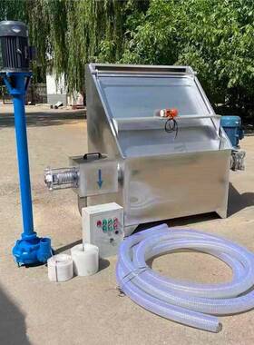 猪粪粪挤水固液机QAW分离机脱畜禽便挤压水螺旋筛网甩干粪污处理