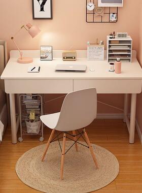 台电脑桌式生家用书桌简约办易公桌INM卧室女化妆桌简学生写字小