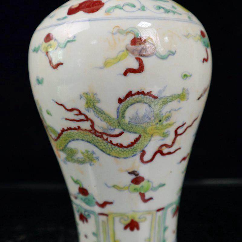 货古玩复古工艺HCC品彩瓷现瓷