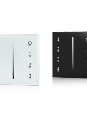 86证型/1-10PE-T18VPW面M10V认钢化板黑色白色0动态模式触摸式调