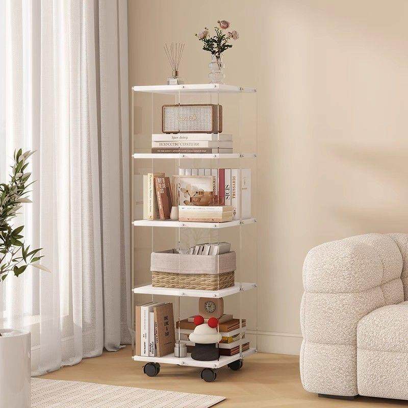 书角架落地置物架亚克力多层旋转可移动厅儿童PLF客书房展示柜转,鲜花速递/花卉仿真/绿植园艺,其它园艺用品,淘宝优惠券,粉丝福利购,淘宝优惠卷