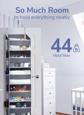 收纳挂袋家623222用收纳理用品后衣收纳袋整墙挂式门收橱纳袋