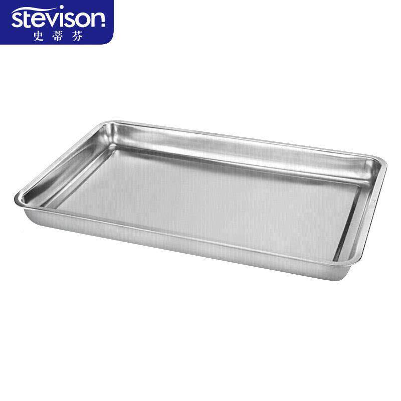 史不蒂芬盘锈钢盘蒸饭盘蒸饭柜蒸饭车蒸蒸饭盘/QXK托430