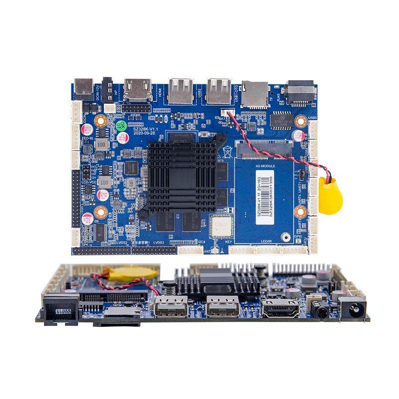 RK3288件安主板一机RS485串口4G卓通信套嵌入式DDS智能终端体套件