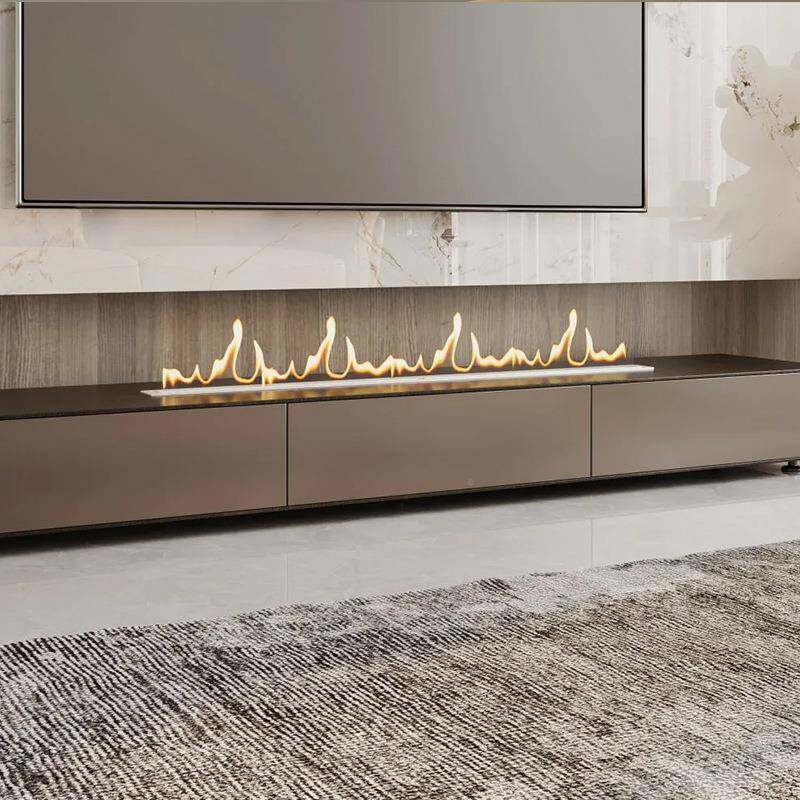 高端火酒精壁炉室内外入火炉法暖式简约嵌家用装ZMJJ饰壁炉芯真取