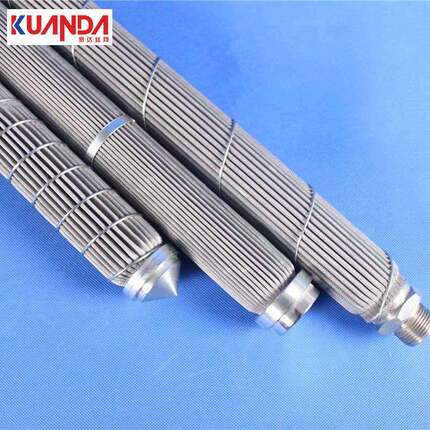 滤不锈钢折螺叠芯熔喷布螺杆用金属折波rpblx芯304纹折叠滤滤芯