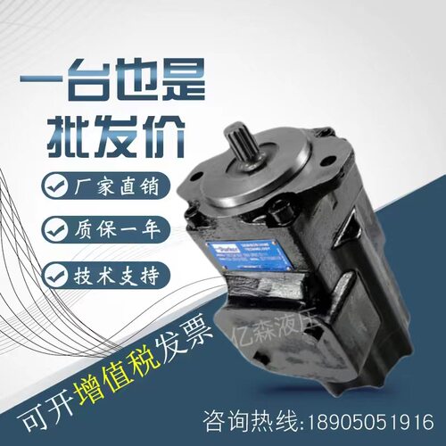 丹尼逊定量叶片泵T6ED052/042/035/3R00/3R01/3R02/3R03双联泵