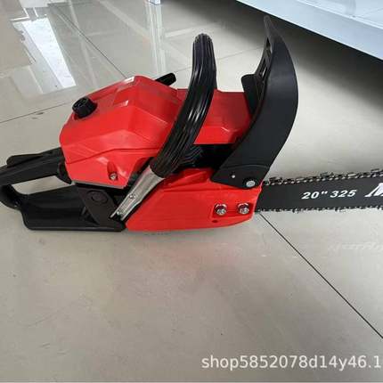 汽油锯伐木锯家用户手持砍树9900T冲外程58动cc式园林二工机链砍