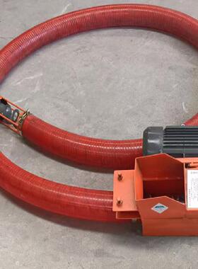 软管绞龙螺旋输送机五米加长十版管式提升动电稻机麦装VZT车机