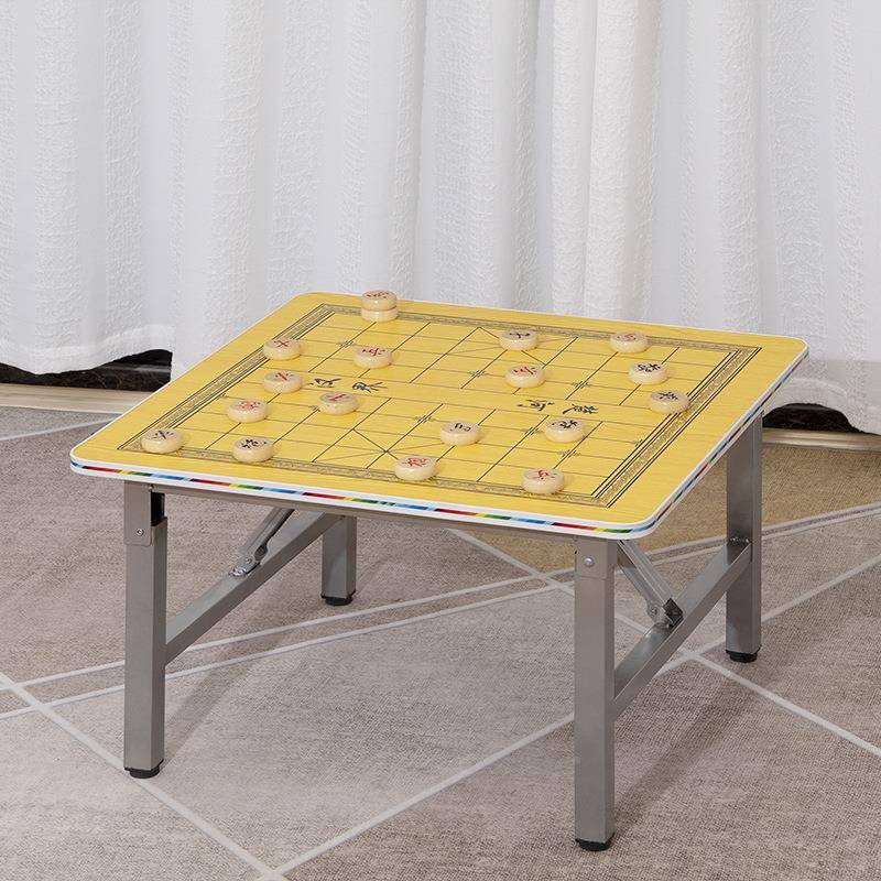 榻榻米象棋桌炕上矮IZK桌坐地棋桌下子中国象棋棋桌子可折叠盘桌