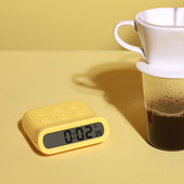 muid迷你小闹钟简约夜光静音床头宿舍学生用多功能小学生电子闹钟