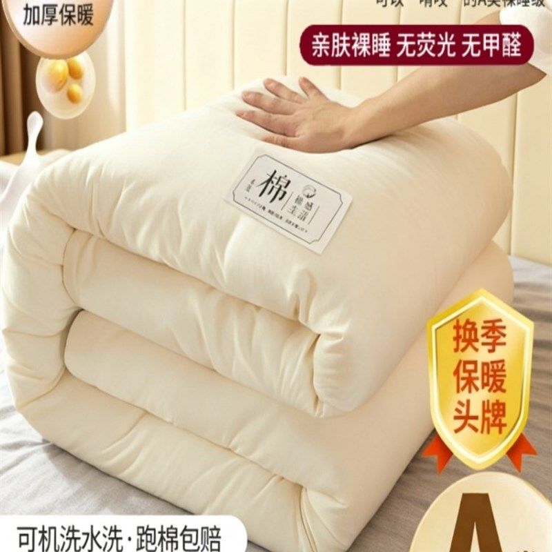 A类母婴级大豆纤维被礼品夏凉被春秋被冬被单人四季通用被抗菌,床上用品,棉花被,淘宝优惠券,粉丝福利购,淘宝优惠卷
