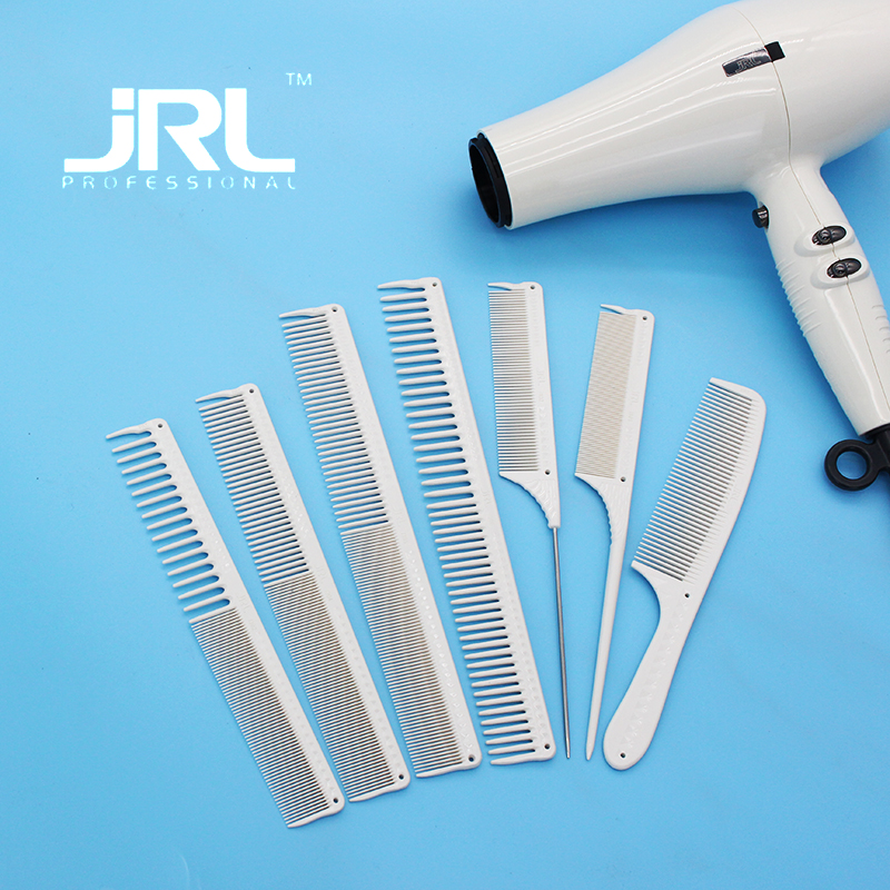 新款鹰堡JRL美发裁剪梳 发型师专用高品质理发梳子男女发梳尖尾梳