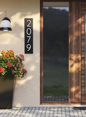 地址数字牌师光亚力地址数字牌克户T090608防水牌屋现代房号码外