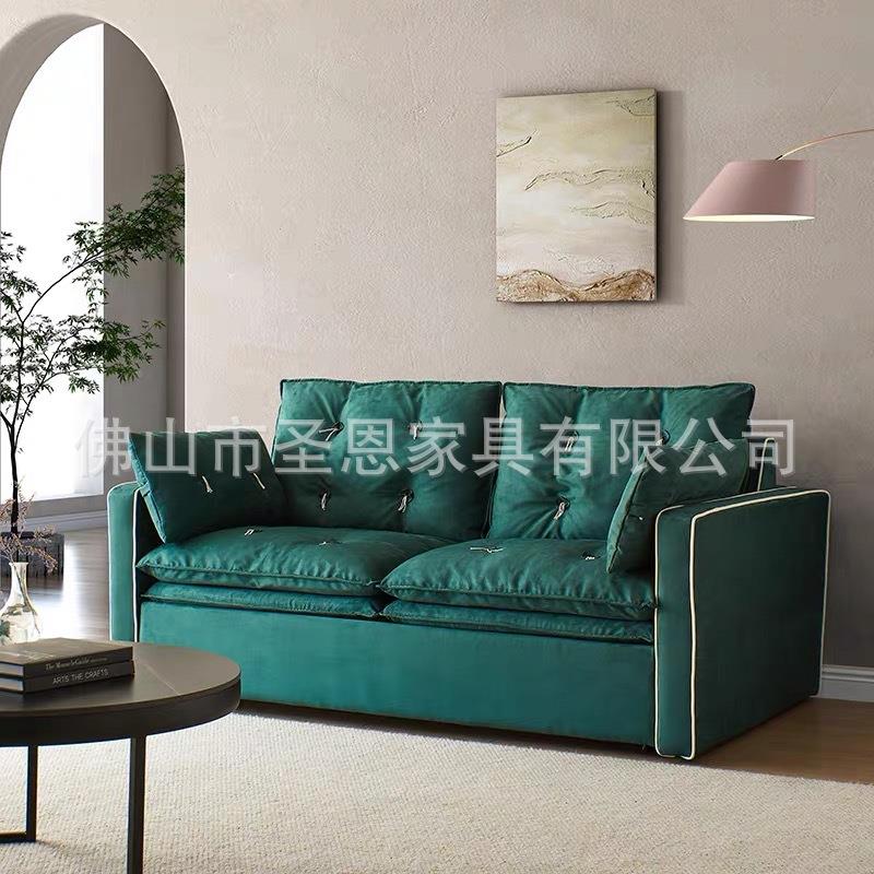 新古典沙床baxer两用带可折叠发床垫多t功能小户型书房阳G2011台