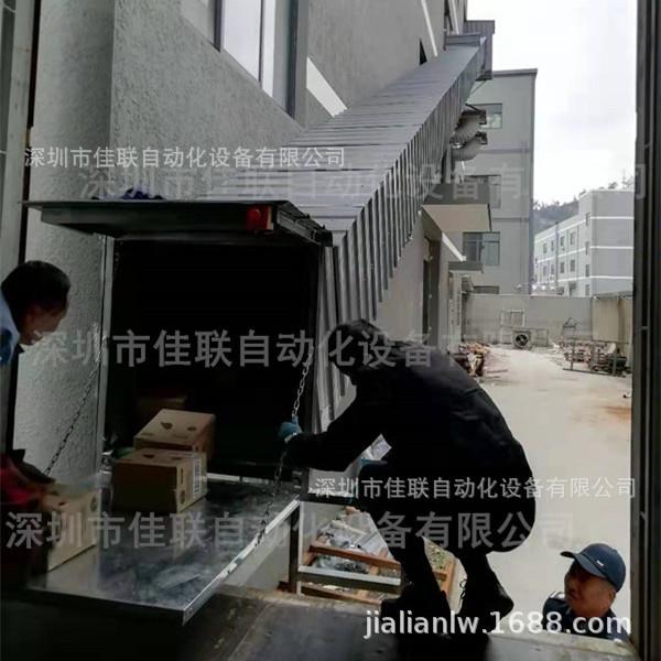 电下商仓库输四楼货物出货运滑梯快速货装车装滑柜卸HT-60货梯