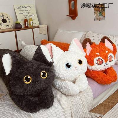 大长条枕头抱枕女生觉专用腿侧睡床上NHG靠背靠枕男生可拆睡夹洗