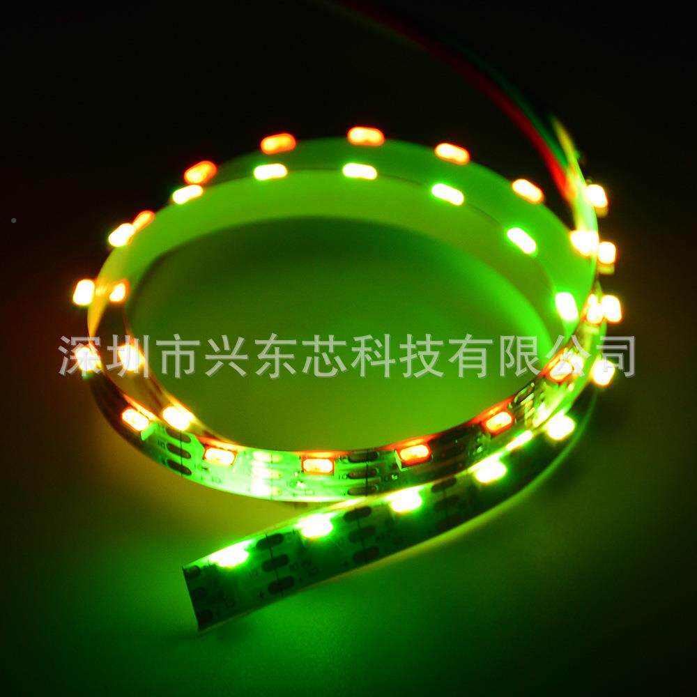 LED全跑马灯带WS2812SK6812/26B升级版SK812内置IC90段0灯402彩0