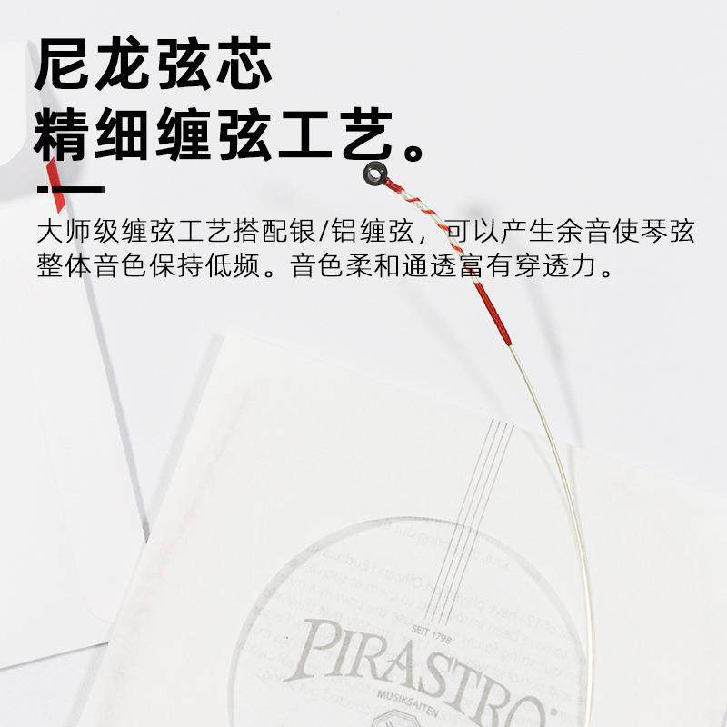 德国进R口PIATSRO托尼卡ONICA小提琴EPY琴弦尼龙演奏级一1T/4/4/e