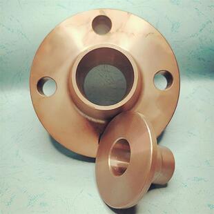 松铜法兰FLFB001翻边紫直销国标标TP2套铜翻边准船用铜弯头管件现