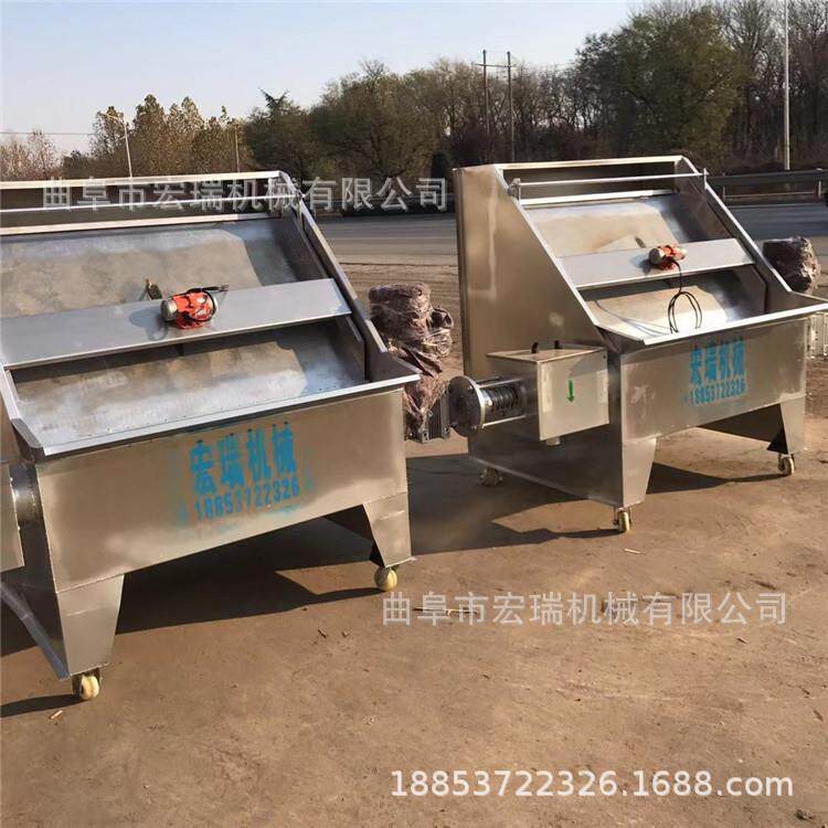 猪粪湿分离机VEN鸡牛粪固分液离粪机斜筛式干干湿分离机