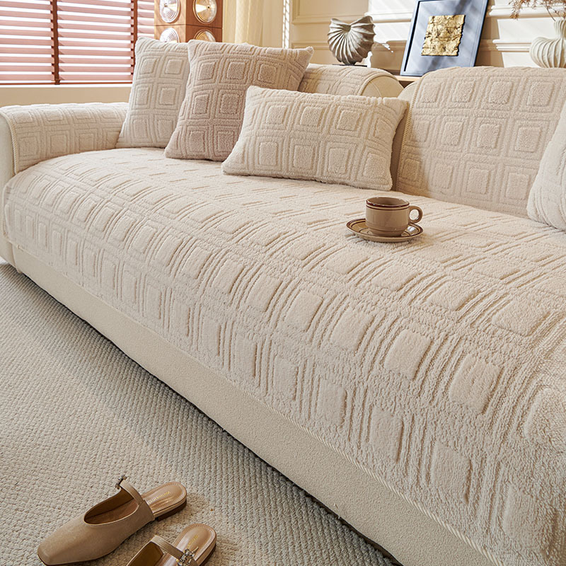 2024新款欧式高档沙发垫舒棉绒加厚保暖客厅坐垫沙发盖布沙发套罩