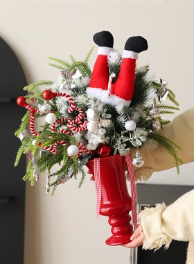 圣诞节客厅氛围感好物儿童房间布置装饰品圣诞树桌面摆件拍摄道具