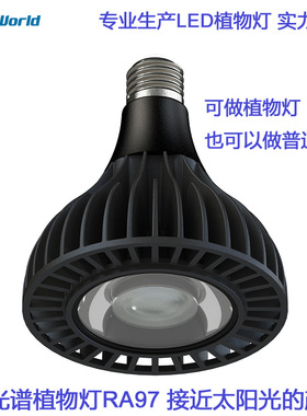 LED植物生长灯24W 36W全光谱花卉蔬菜盆栽室内补光灯PAR38植物灯
