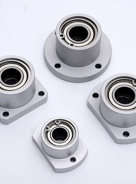 替代圆法兰c扣环型双轴承座KBER6806 6906 6006 6206带座轴承BGRB