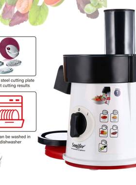 Soni10042ferSF-505款电动5沙拉机家用蔬菜切片机k5SaladMa新er