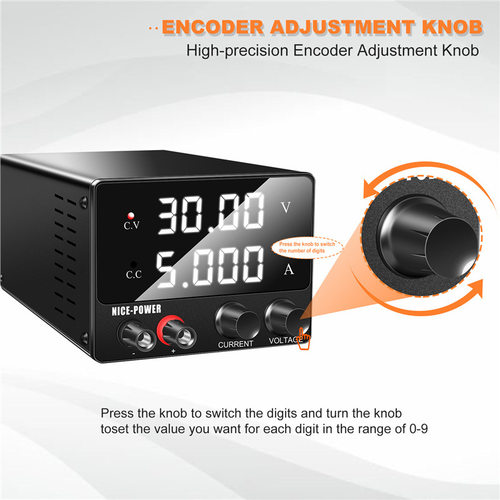 便携式迷你型直流稳压电源30V5A可调SPS-E305/F305测试老化电源