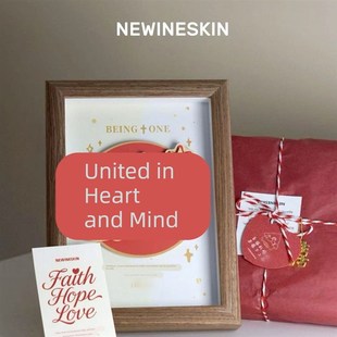 新婚礼品 新皮袋 合一摆件订婚结婚 ONG 手工立体相框 BEING