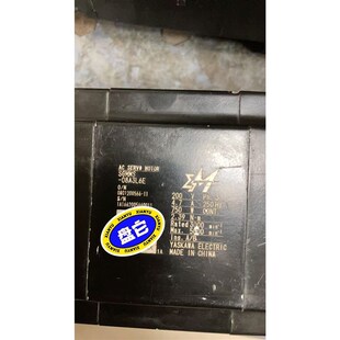 拆机件 08A3L6E 成色好 型号SGMMS 安川伺服电机