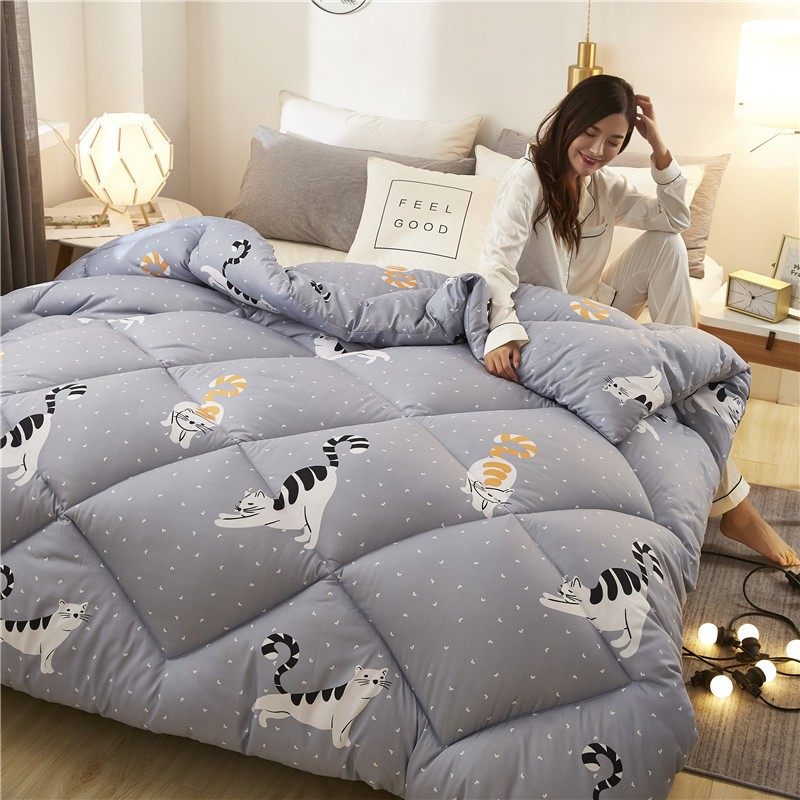 加厚保暖被芯冬被被子春秋单人单被子棉被空调被床盖空调化纤被,床上用品,化纤被,淘宝优惠券,粉丝福利购,淘宝优惠卷