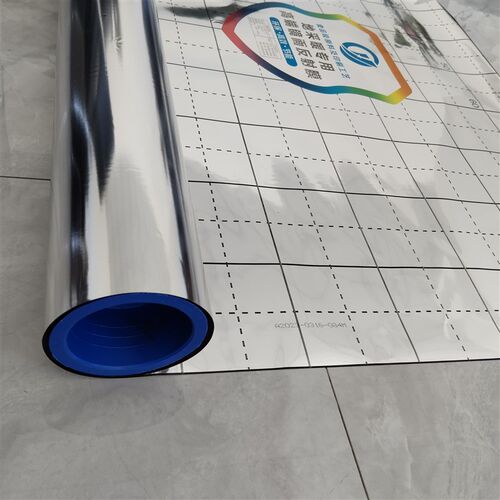 镜面地暖反射膜水电地热反射膜铝箔反热膜地暖材料真铝镜面反光膜