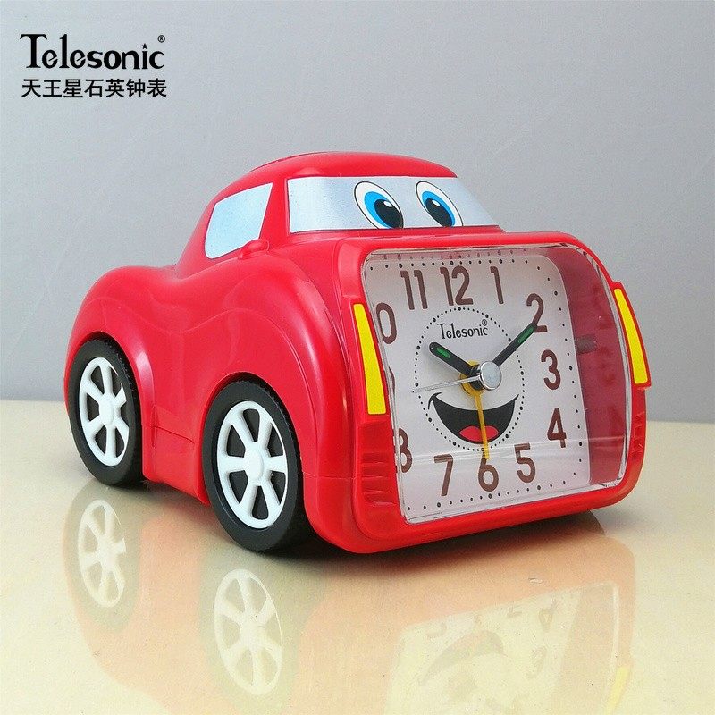 闹钟卡通个性男孩炫酷创意静音多功能可爱小学生卧室床头儿童专用,家居饰品,台钟/闹钟,淘宝优惠券,粉丝福利购,淘宝优惠卷