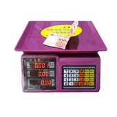 台式 大屏幕电子水果秤商用摆摊计价秤小型称30kg公斤大当家蔬菜秤