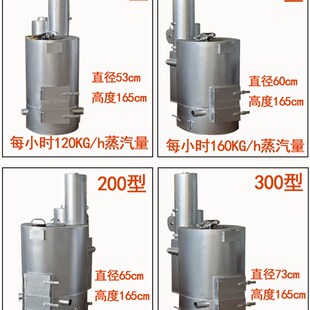 夹层蒸汽锅炉商用燃煤生物质节能无烟食用菌酿酒豆腐新型反烧锅炉