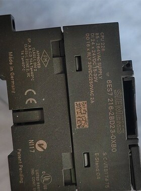 CPU226模块,型号6ES7 216-2BD23-0