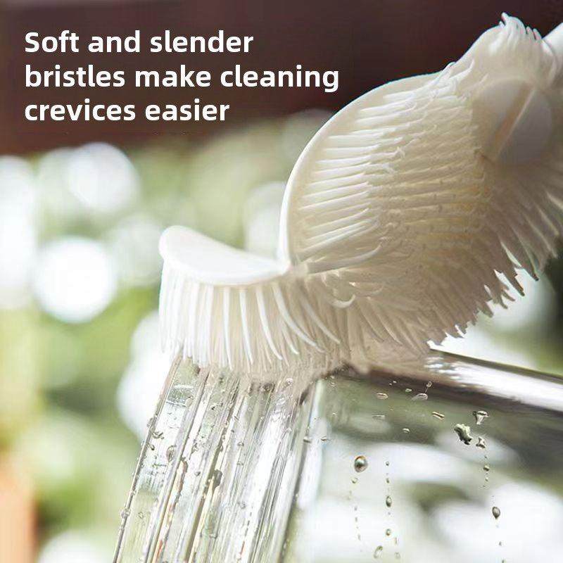 【2025新升级】杯刷清洁长柄折叠小刷子水杯破壁机专用清洁缝隙刷,家庭/个人清洁工具,杯刷/瓶刷,淘宝优惠券,粉丝福利购,淘宝优惠卷