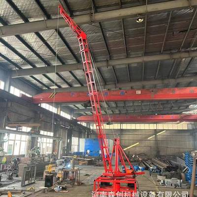 港口码头吊机鱼塘水库吊鱼机超高吊运机吊起重机60度旋转吊车