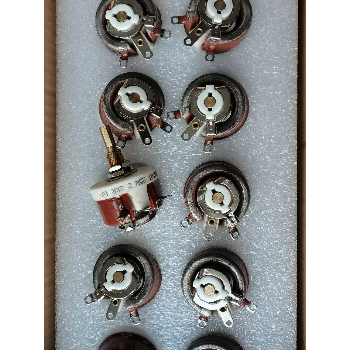 可调电位器BC1圆盘瓷盘可调电阻25W 50/100/2.2K/4.7/1/1.5/3K欧