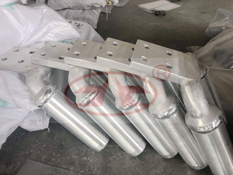 双导线铜铝过渡设备线夹电站金具SYSSYGSYG-14001440N600K
