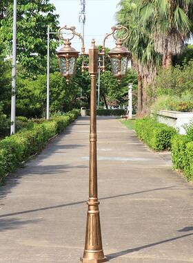 欧式景观路灯新农村院室小外防水家用220v区52643花园别外墅庭户