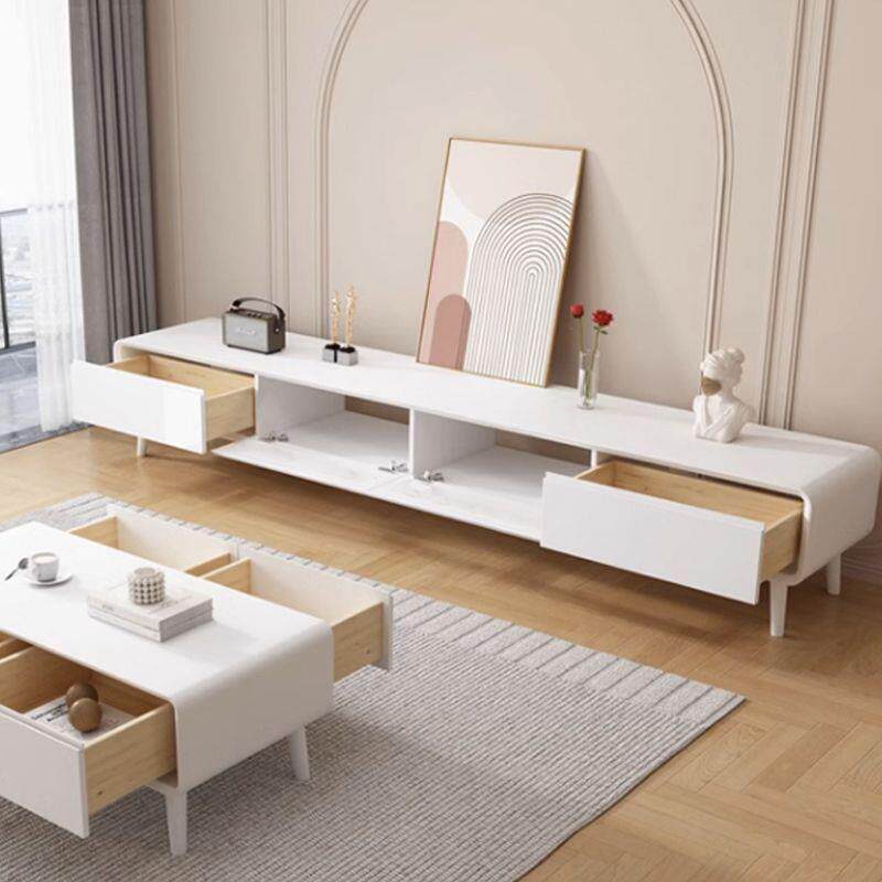 实木电视柜北欧风薄超窄极简小户型新超款全易实木简JDB落地电机